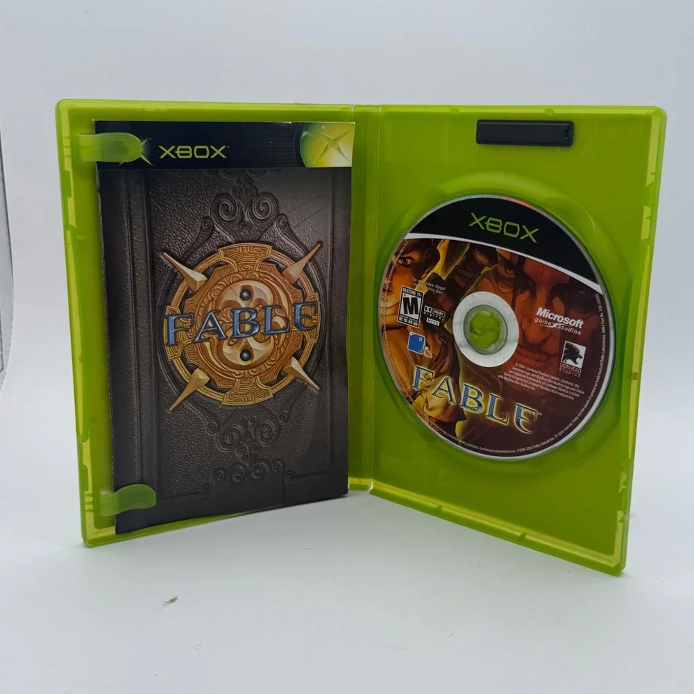 Microsoft Fable Video Game Xbox One Size Green Good Original RPG Lionhead